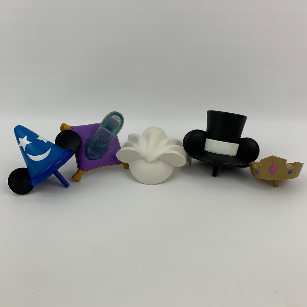 Mr Potato Head Disney Lot Bride & Groom Ears Glass Slipper Crown Sorcerer Hat